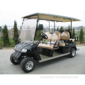 CE approved 6 seater mini used cheap sightseeing bus electric golf buggy car